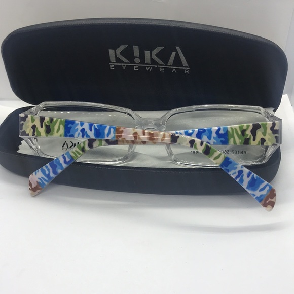 BNWT Kika Eyeglass a unisex style Crystal 56-16 - Picture 3 of 8